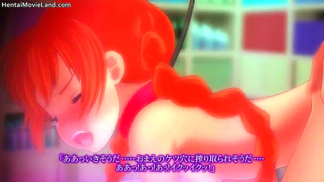 Horny Redhead Anime Babe Gets Fucked In Hot Japanese Hentai Scene