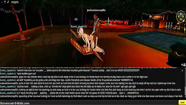 Horny 3D Anime Chick Gets Fucked Anal for Juicy Cream Pie