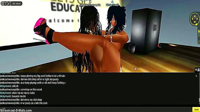 Nicky Skool's 3D Cartoon Adventure – Animated Game IMVU Fun