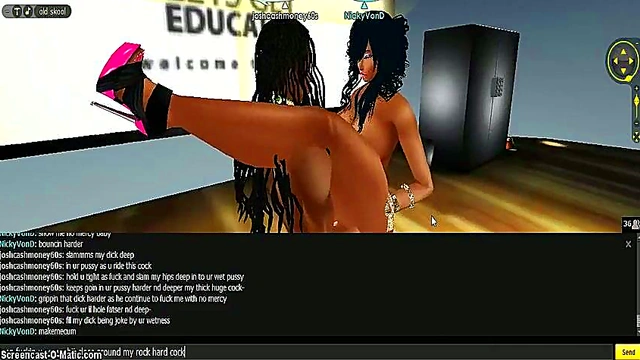 Nicky Skool's 3D Cartoon Adventure – Animated Game IMVU Fun