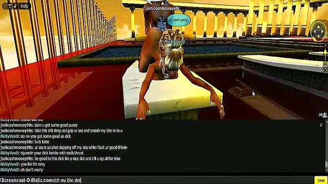 3D Cartoon Anime Chick Rides Dick Hard For Icky Game Orgasm