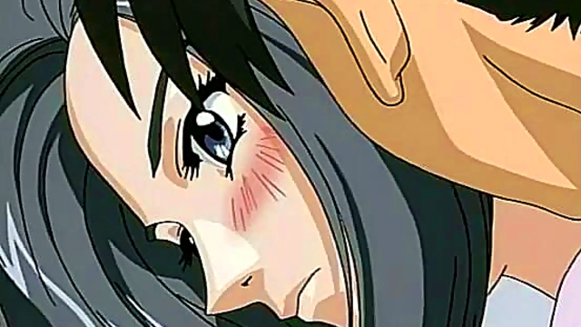 Shy Brunette Anime Chick Gets naughty In Sexy Hentai Action