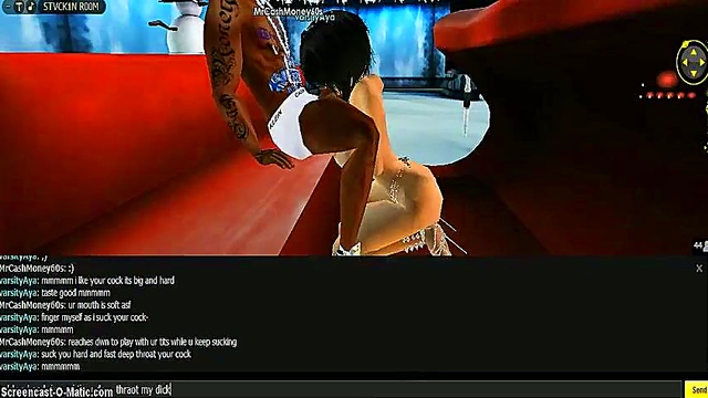 3D Cartoon AYA Rides Cock in Animatic Game Fantasy