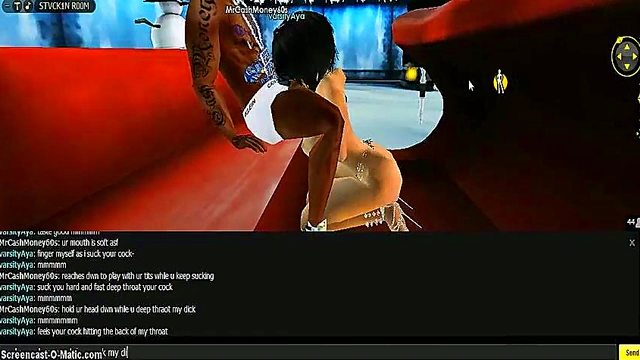 3D Cartoon AYA Rides Cock in Animatic Game Fantasy