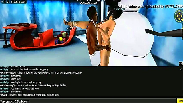 3D Cartoon AYA Rides Cock in Animatic Game Fantasy