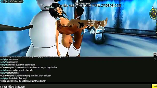 3D Cartoon AYA Rides Cock in Animatic Game Fantasy