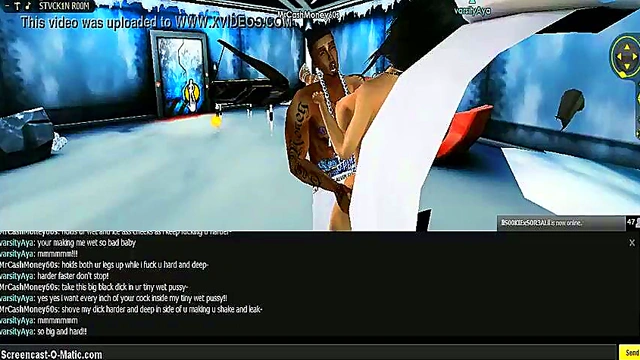 3D Cartoon AYA Rides Cock in Animatic Game Fantasy