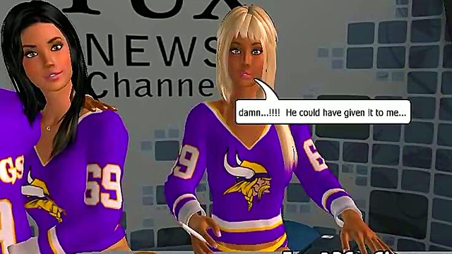 3D Anime Broadcasters Get Wild With Hardcore Group Sex On Air