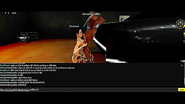 3D Cartoon Goddess Seduces in IMVU Game for Hot Anime Action