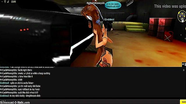 3D Cartoon Goddess Seduces in IMVU Game for Hot Anime Action