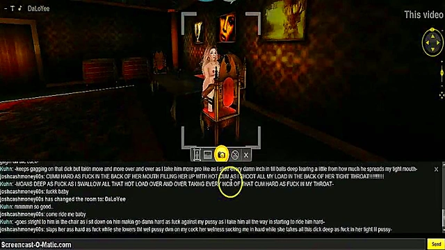 Kuhn's Purple Room – 3D Anime Couple Enjoy Intense Game Porn Session