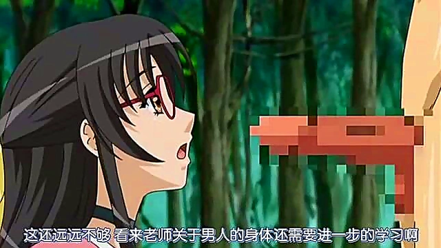 Beautiful Anime Girl Drifts Into Intense Hentai Action