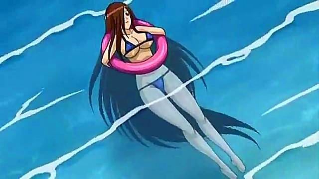 Beautiful Anime Girl Drifts Into Intense Hentai Action