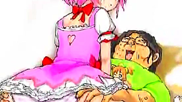 Madoka Anime Babe Seduces With Sexy Hentai Action