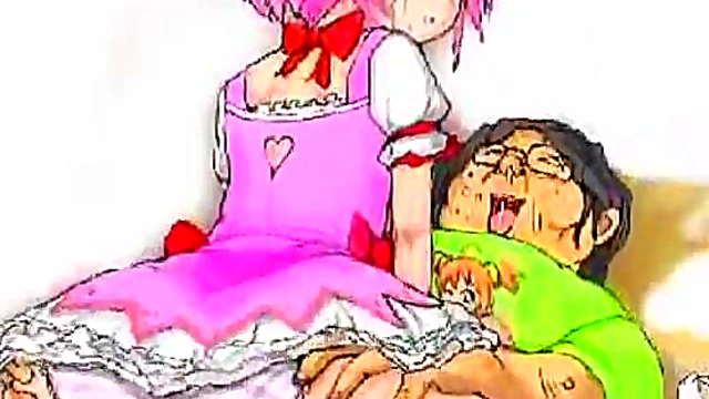 Madoka Anime Babe Seduces With Sexy Hentai Action