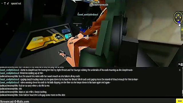 Emily's 3D Anime Head Job Turns Into Intense Porn Adventure