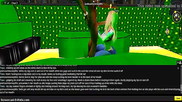 YASS Limo Head – 3D Hentai Game Animation With IMVU Porn Action