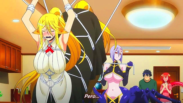 Daily Life With Monster Girls Gets Ecchi In This Anime Adventure