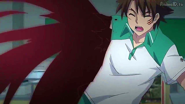 Shinmai Maou No Testament – Anime Babe Seduces With Ecchi Action