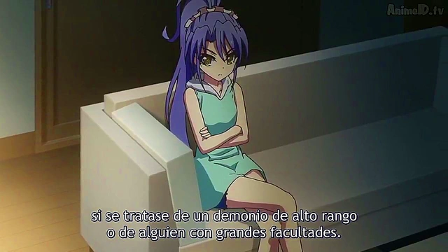 Shinmai Maou No Testament – Anime Babe Seduces With Ecchi Action