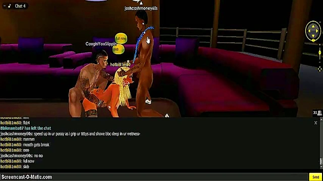 Sara Gets Gangbanged in 3D Anime Cartoon for Intense Game Action