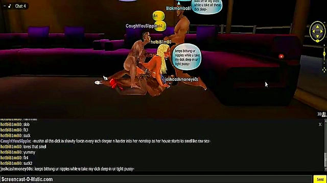 Sara Gets Gangbanged in 3D Anime Cartoon for Intense Game Action