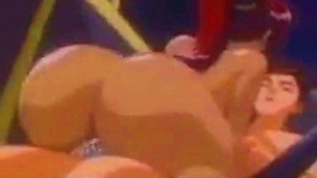 Horny Hentai Anime Girl Gets Fucked In Cartoony Paradise