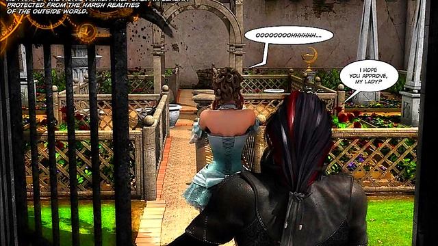 Mature Big-Titted Toon Teases Teens With Big Dick For Slutty Cartoon Femdom Fun