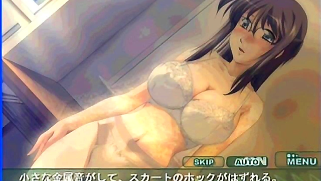 Amorous Professor Cherry Seduces Innocent Student In Eroge Anime