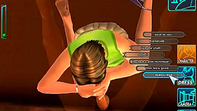 Horny Anime Chick Gets Impregnated in Subway After Steamy Blowjob Session