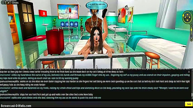 3D Anime Beauty Gets Pounded Hard In The Clinic By Game Guy