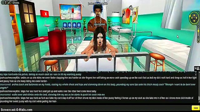 3D Anime Beauty Gets Pounded Hard In The Clinic By Game Guy