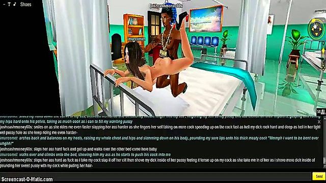 3D Anime Beauty Gets Pounded Hard In The Clinic By Game Guy