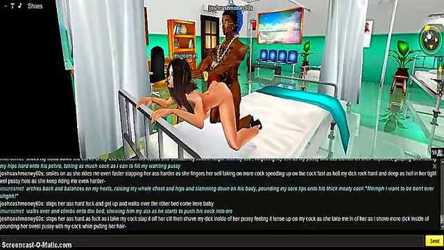 3D Anime Beauty Gets Pounded Hard In The Clinic By Game Guy