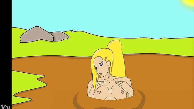 Horny Ino Sinks into Quicksand for Mind-Bending Hentai Fun