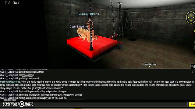 Lacey's BDSM Adventure – 3D Hentai Game Porn With DP Action