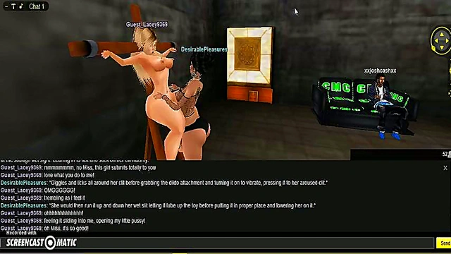 Lacey's BDSM Adventure – 3D Hentai Game Porn With DP Action