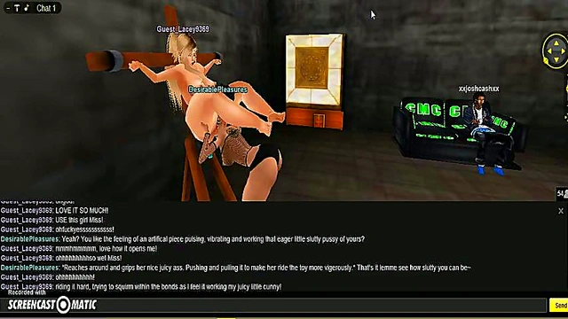 Lacey's BDSM Adventure – 3D Hentai Game Porn With DP Action