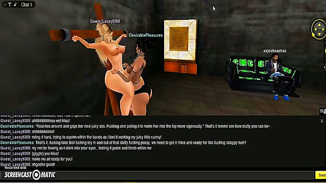 Lacey's BDSM Adventure – 3D Hentai Game Porn With DP Action