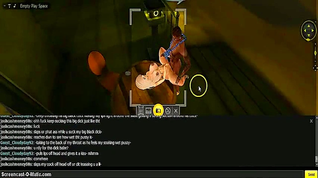 3D Cartoon Anime Babe Seduces With Game-Like IMVU Action