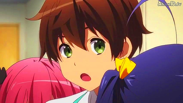 Romantic Chuunibyou Anime Couple Explore Passionate Love Scenes