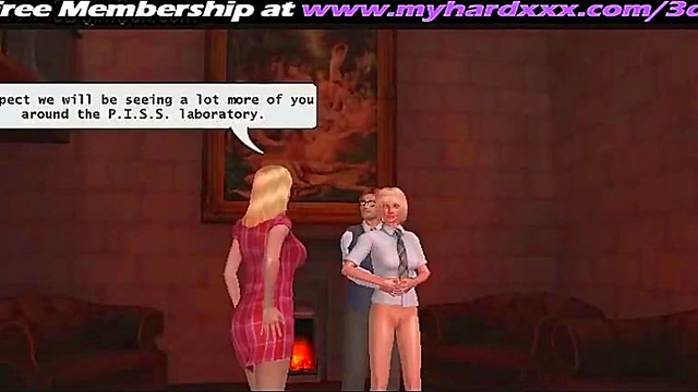 Horny Cartoon Girls Play Steamy Sex Games in Dark Dungeon Fantasy