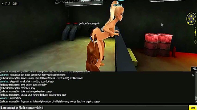 3D Cartoon Game Girl Seduces You With Sexy IMVU Session