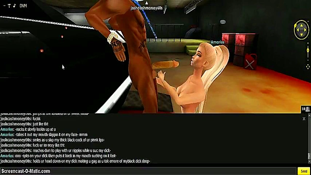 3D Cartoon Game Girl Seduces You With Sexy IMVU Session