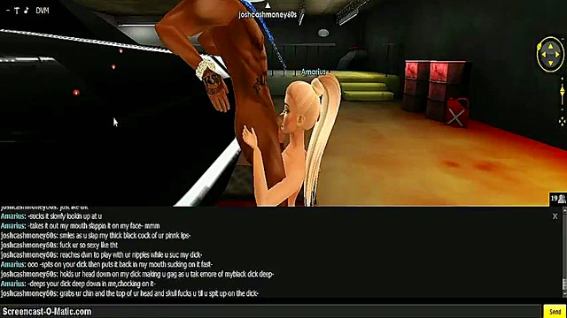3D Cartoon Game Girl Seduces You With Sexy IMVU Session