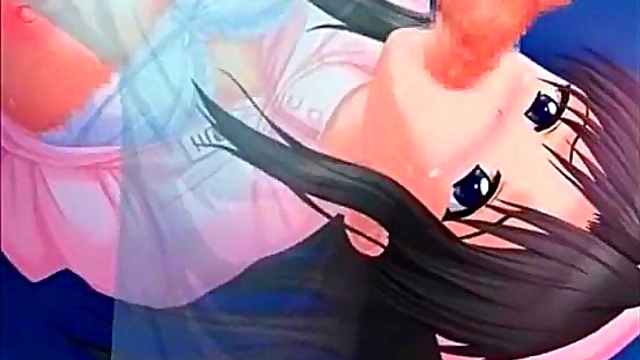 Anime Nurse Deepthroats For Intense MouthfulCum Session