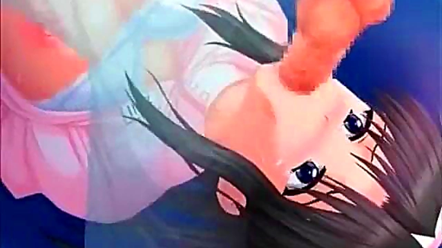 Anime Nurse Deepthroats For Intense MouthfulCum Session