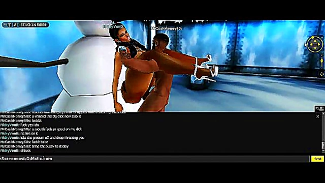 Nicky V – 3D Cartoon Anime Chick Gets Animated Game Action