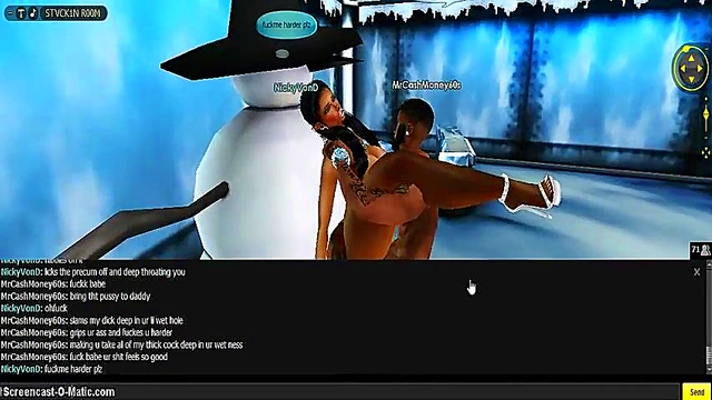 Nicky V – 3D Cartoon Anime Chick Gets Animated Game Action