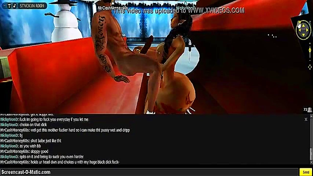 Nicky V – 3D Cartoon Anime Chick Gets Animated Game Action